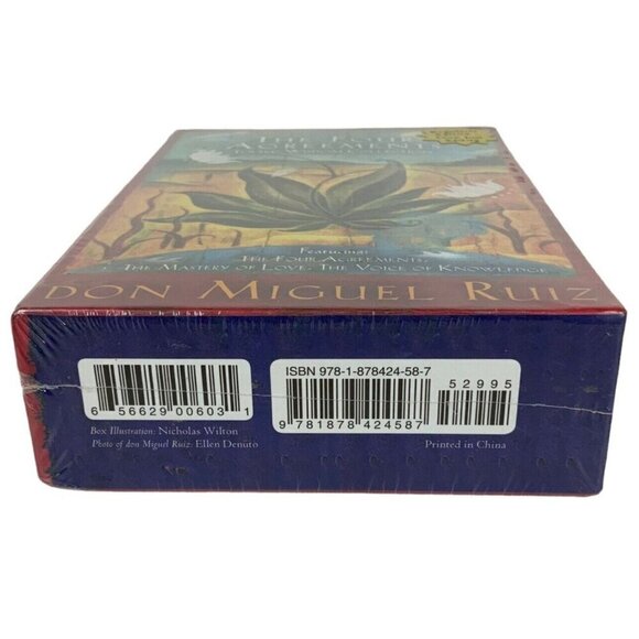 The Four Agreements Toltec Wisdom 3 Book Set by Don Miguel Ruiz and Janet Mills - Picture 6 of 6